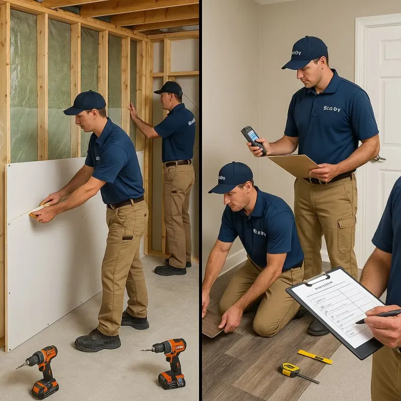 Repairs and Reconstruction process in Curwensville, PA